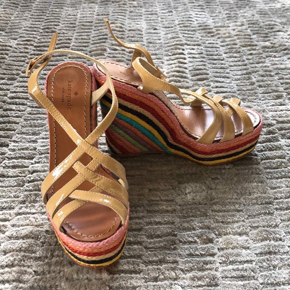 NEVER WORN Kate Spade Platform Sandal Size 5